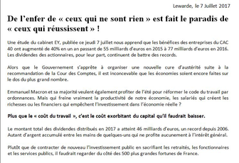 “L'enfer de "ceux qui ne sont rien” : le député du Nord Alain Bruneel interpelle le gouvernement