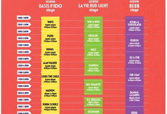 Tiësto date | IleSoniq | Montréal, Canada - August 11, 2017 | Time Table