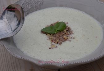 Gaspacho de concombres