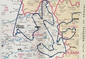 Lozère Aveyron en camping-car