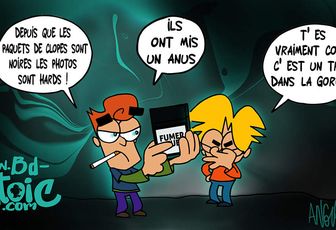 Les paquets de cigarettes noirs et leurs photos !
