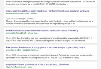 Vérifier les informations...