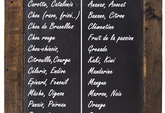 EN DECEMBRE FRUITS ET LEGUMES
