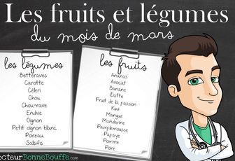 FRUITS ET LEGUMES DE MARS ( 2017)