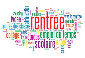 RENTREE DES CLASSES