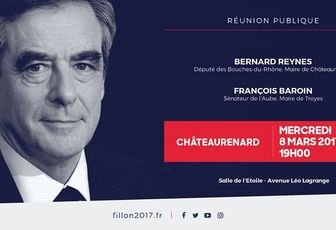 Présidentielles: F. Baroin à Chateaurenard