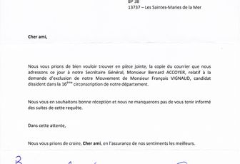 Sur la 16ème, la candidate de la droite et du centre...