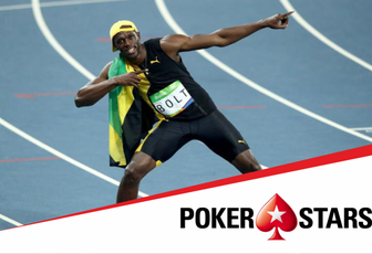 Usain Bolt signe un partenariat avec PokerStars
