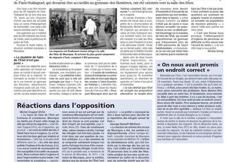 Presse TLN: Arrivée mouvementée pour 99 migrants à Maurepas