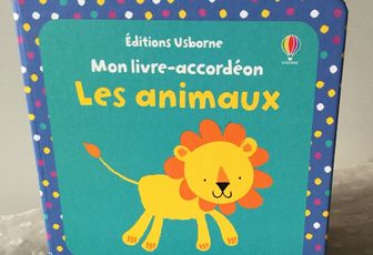 Nouveauté - Mon livre - accordéon " Les animaux "-