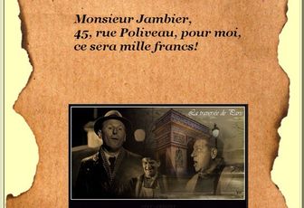 Phrase culte en image dans le film LA TRAVERSÉE DE PARIS
