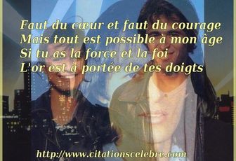 Citation de Jean-Jacques Goldman - Là-bas