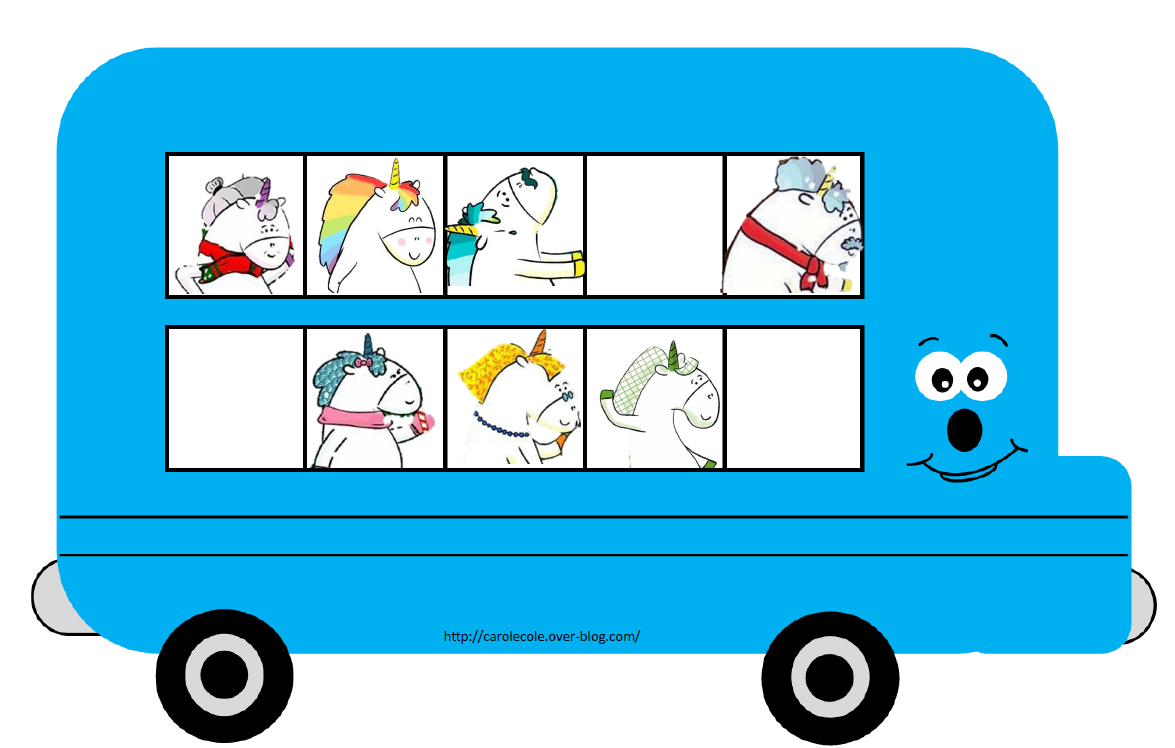 Le jeu du bus avec Gaston