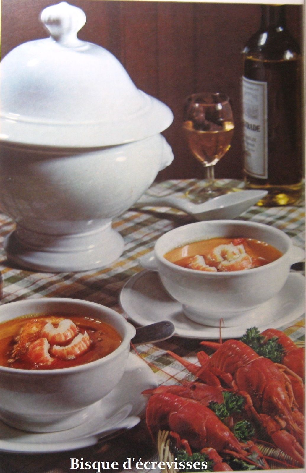 Bisque d'écrevisses Recettes à l'ancienneAnciennes recettes