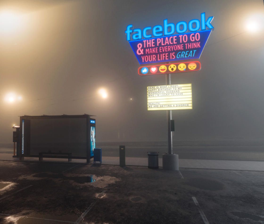 oeuvre de Mike Campau 'Antisocial"