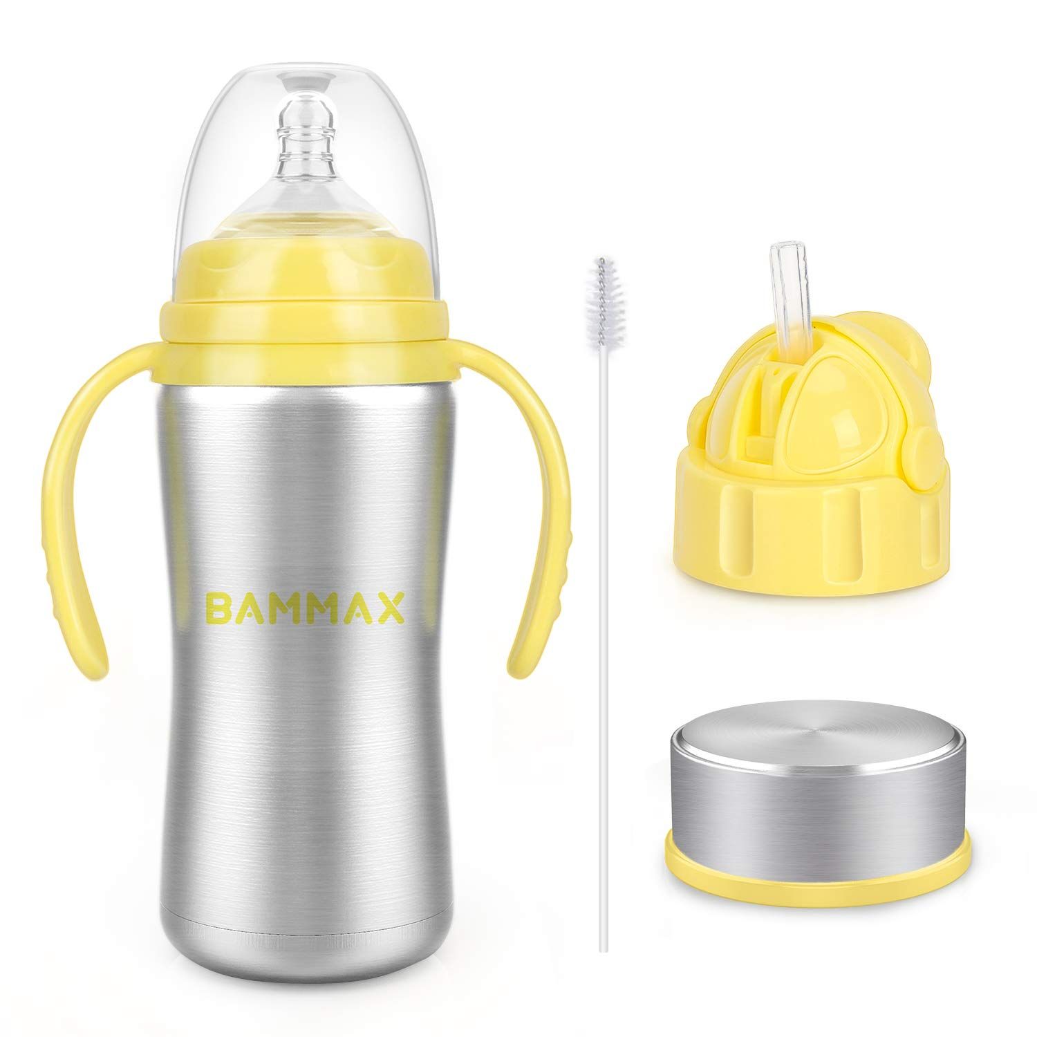 Bammax Biberon Bebe Thermos 3 En 1 En Acier Inoxydable Anti Colique Sans Bpa Tasses D Apprentissage Pour Garcon Fille Bouteille Isolee Avec Tetine Bec En Silicone 180 Ml Clemence Bebe Bammax Biberon Bebe Thermos 3 En 1 En Acier Inoxydable Anti Colique Sans Bpa Tasses D Apprentissage Pour Garcon Fille Bouteille Isolee Avec Tetine Bec En Silicone 180 Ml Clemence Bebe