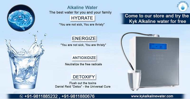 KYK alkaline water machine in Delhi NCR
