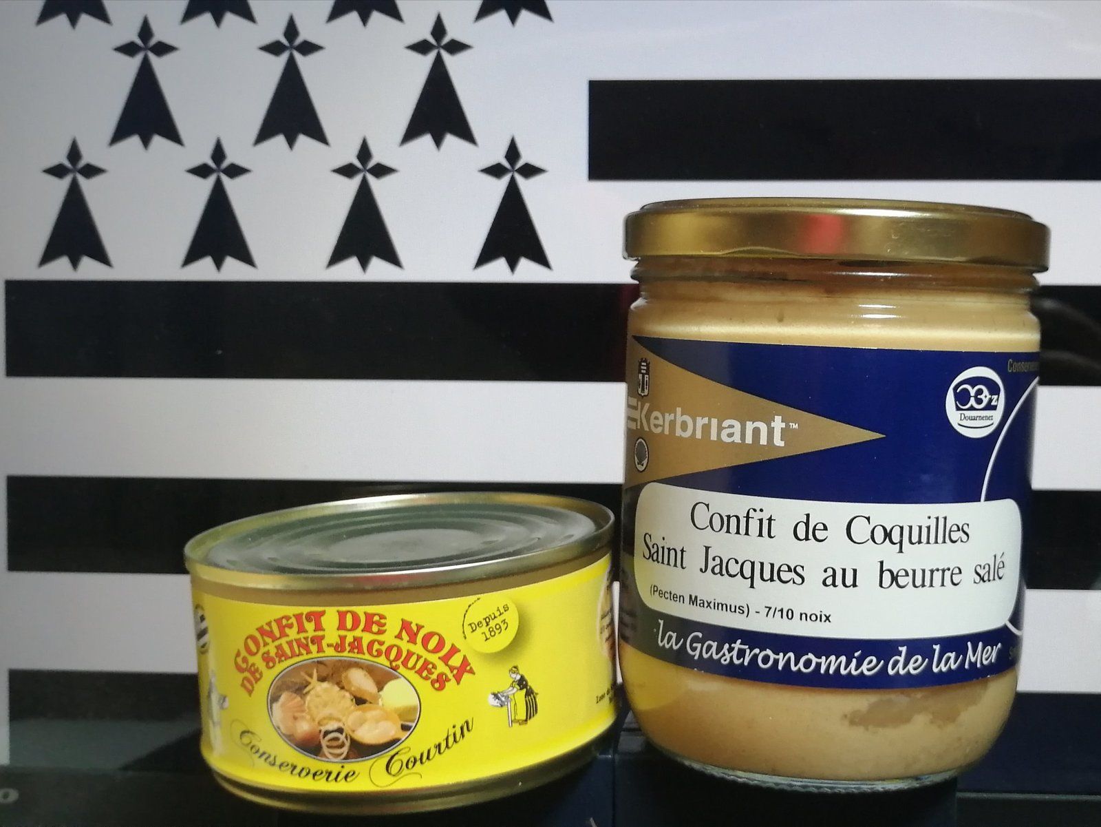 Comparatif confit de noix de Saint Jacques - Ouest Délices - Blog culinaire