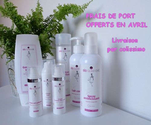 bio glam chic frais de port offerts en avril cosmétiques bio beuvry