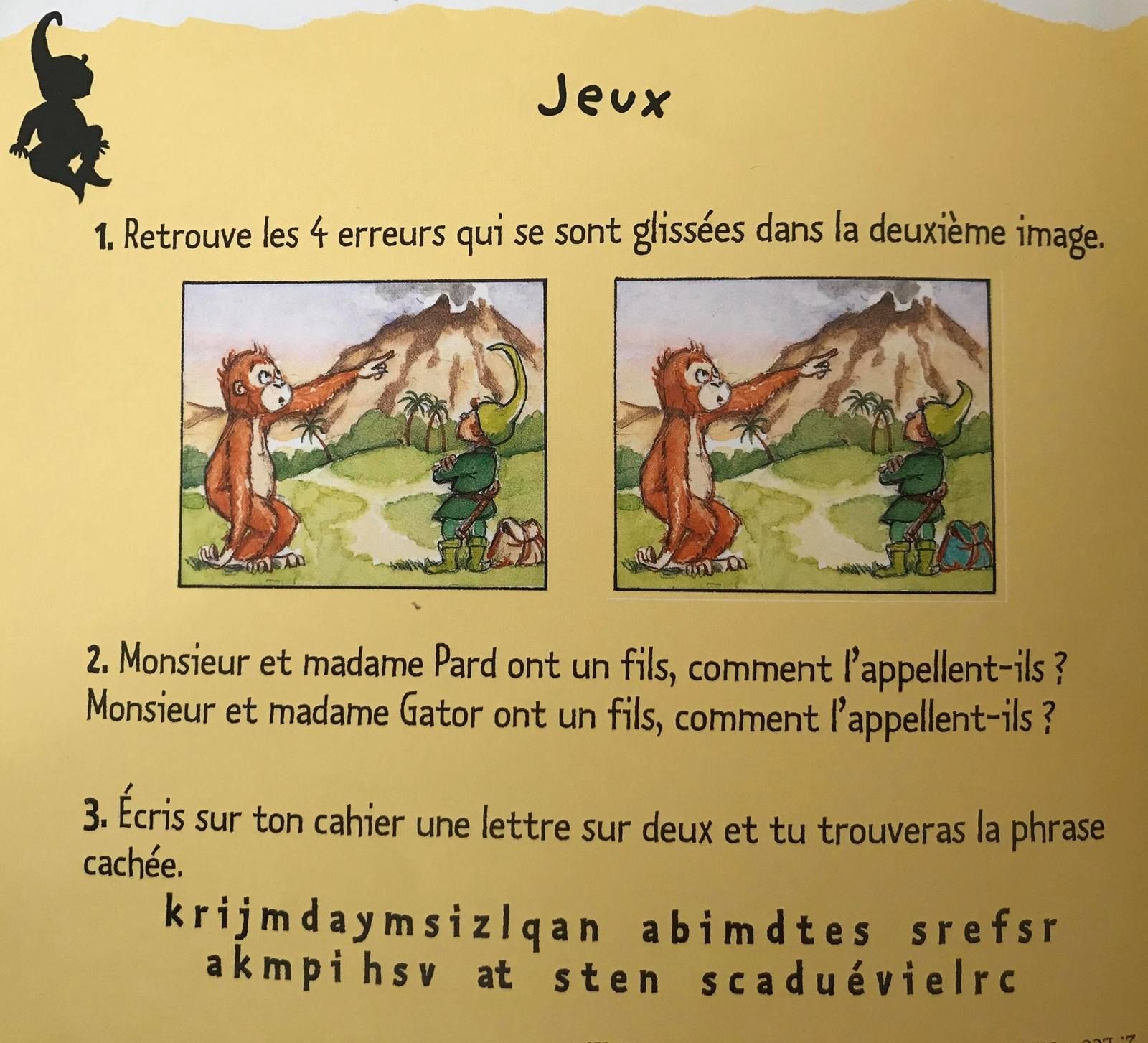 Mr Et Mme Pard Ont Un Fils Mardi 28 avril - La classe de Roma