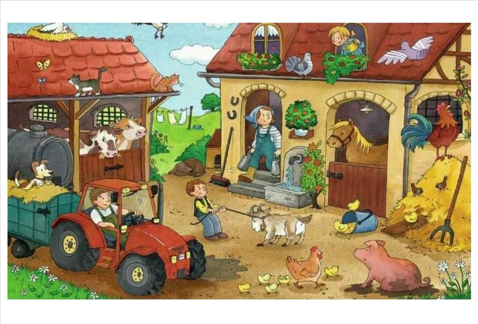 Langage Decrire Une Image La Ferme Maternelle Gringoire