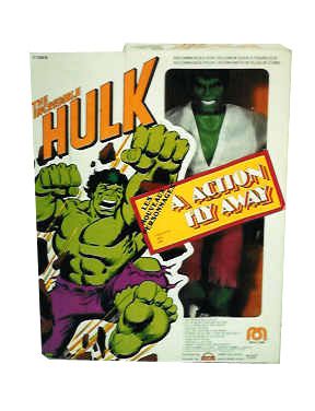 Hulk 12" "Fly Away" version canadienne - Mego / Grand Toys (1978)