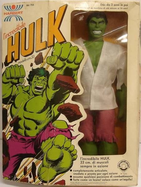 Hulk 12" version italienne - Mego / Harbert (1978)