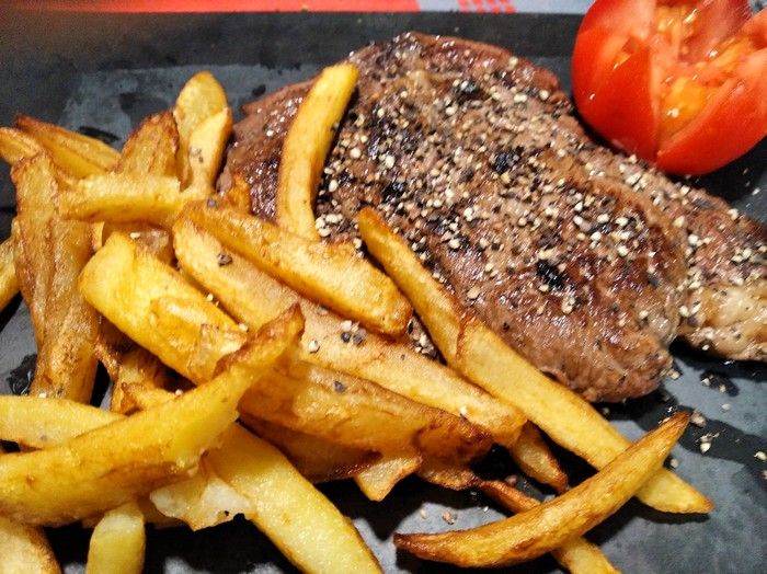 Recette entrecote et frites