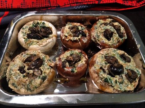 Escargots pour la farce des champignons
