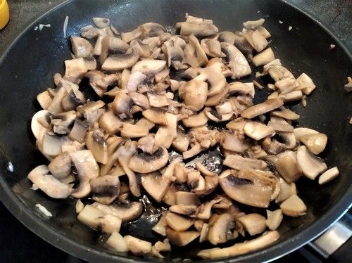 Cuisson des champignons citronnés