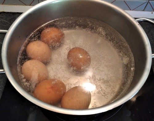 Cuisson des œufs durs