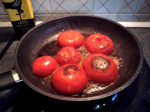 Poêlé de tomates