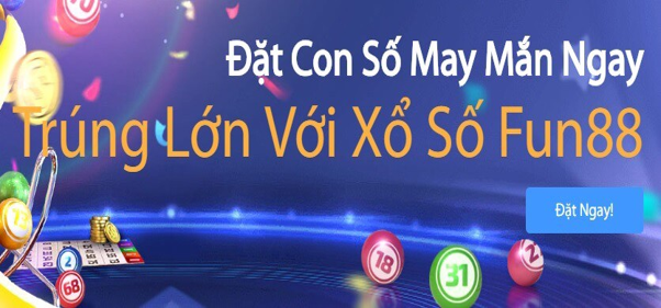 chơi xổ số trên fun88