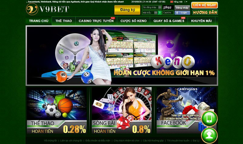 V9BET bị bắt