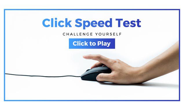 Click Speed Test CPS Test Online. Challenge yourself to measure Clicks Per Second  Clicks in 5 Seconds How fast can you click in 5 seconds? Start the game by  clicking on the