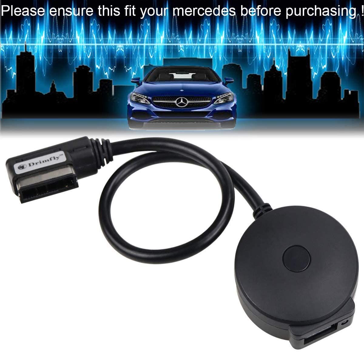 Drimfly Bluetooth Adapter Car Kit for MercedesBenz, Only for Models