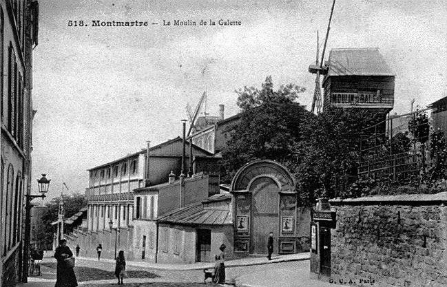 Le Moulin de la Galette et le Blute-Fin