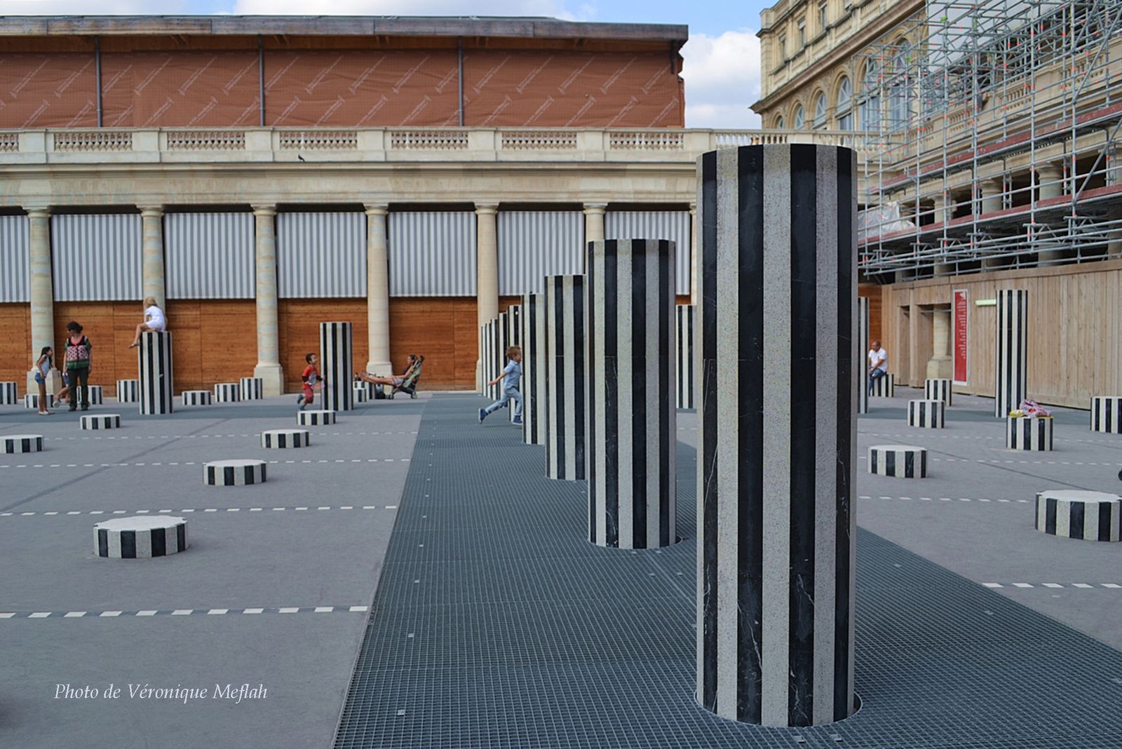 Les colonnes de Buren - Paris 1er - Palais Royal
