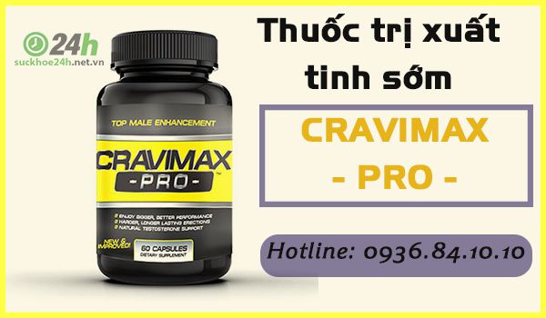 Thuốc trị xuất tinh sớm Cravimax-Pro