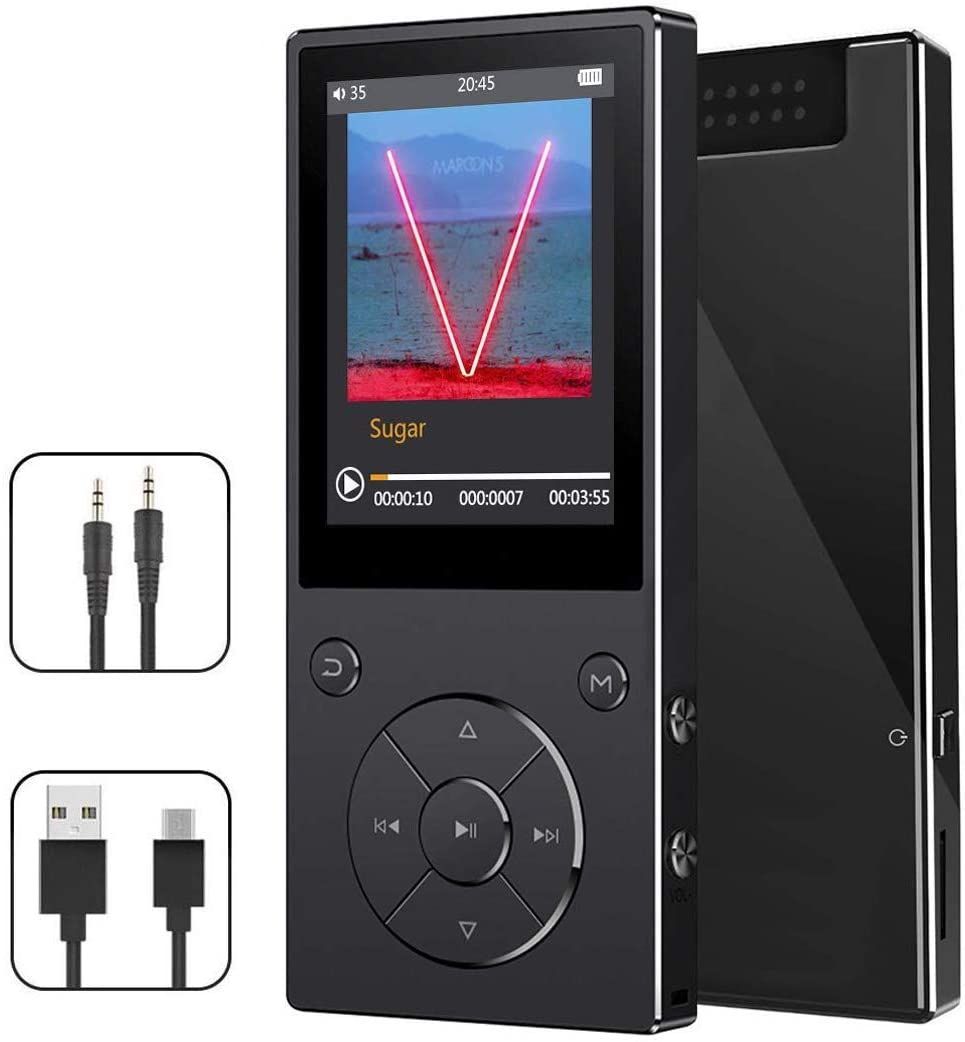 MP3 Player, CFZC 8GB 2.4" MP3 Bluetooth HiFi Verlustfreier Sound