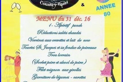 Betange Réveillon de la Saint-Sylvestre le 31 décembre 2016