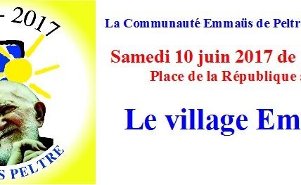 Metz Emmaüs Peltre fête ses 60 ans le 10 juin 2017