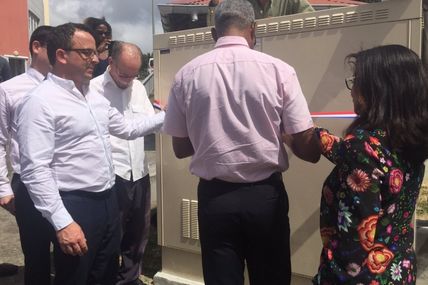 Orange Caraïbe : Inauguration d'un point de mutualisation à Schœlcher !
