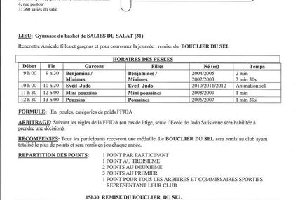 trophée du sel 11 novembre