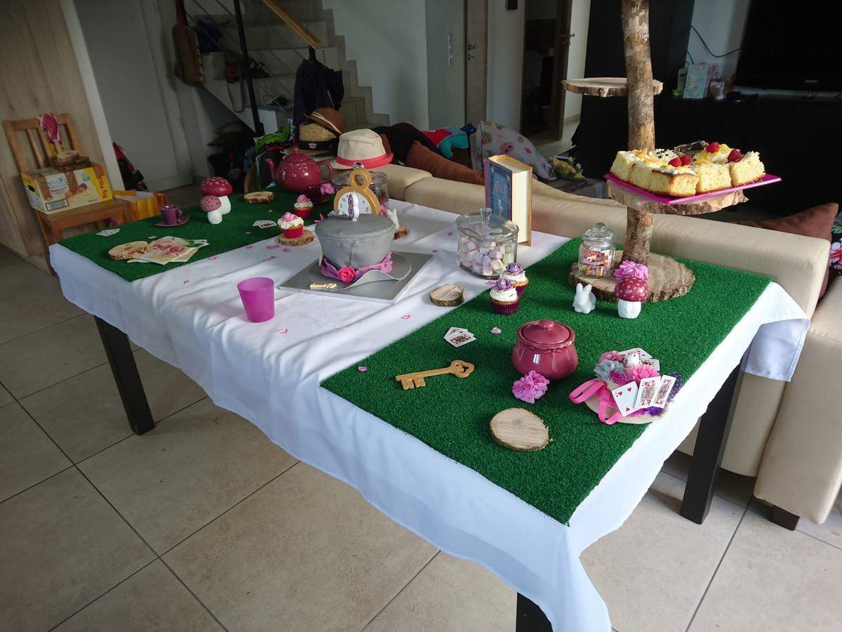 Anniversaire Alice Aux Pays Des Merveilles Avec Les Copines Sweet Party Events