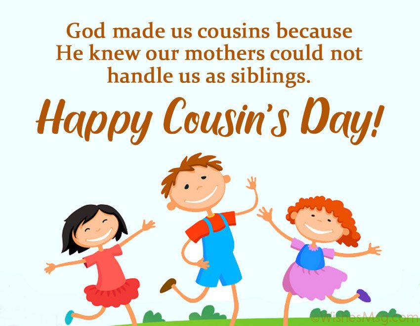 Cousin’s Day Wishes, Messages and Quotes Wishes Msg