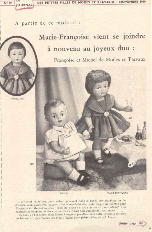Marie Françoise de modes et travaux