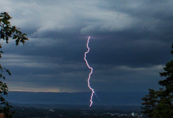 le ciel en colère