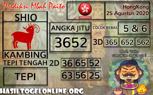 Togel Hkg 2020
, Prediksi Togel Hongkong 25 Agustus 2020 Museumtoto