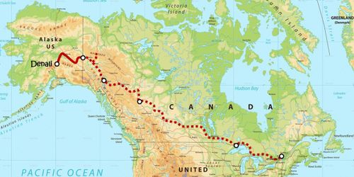 Alaska : Fairbanks et le Denali